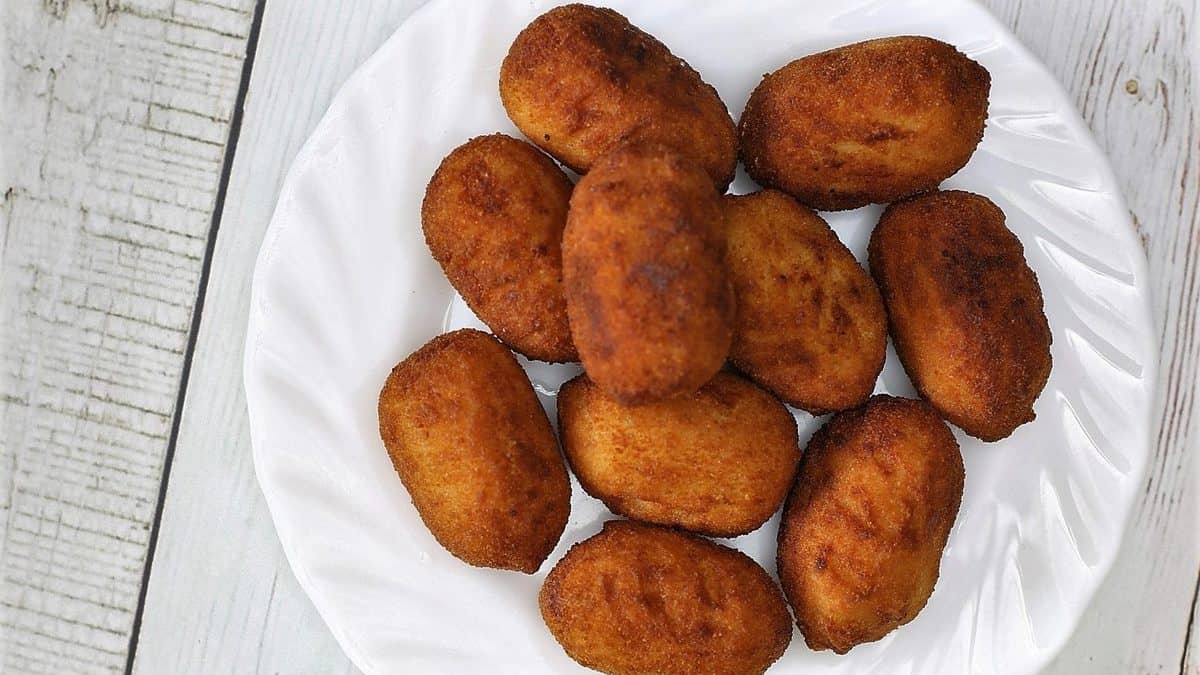 Croquetas de cocido, cremosas y ligeras