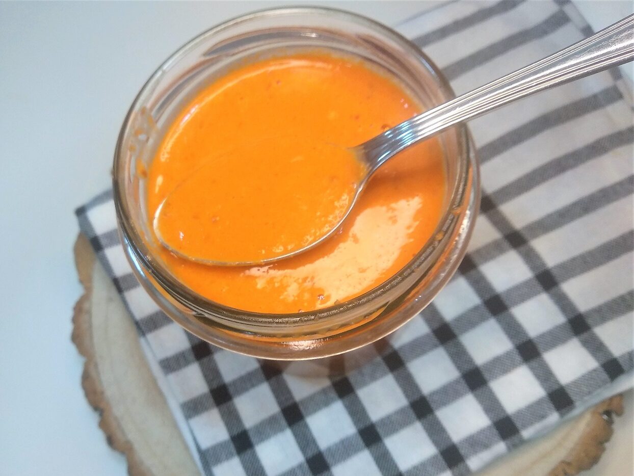 Mojo Picón canario, con y sin Thermomix