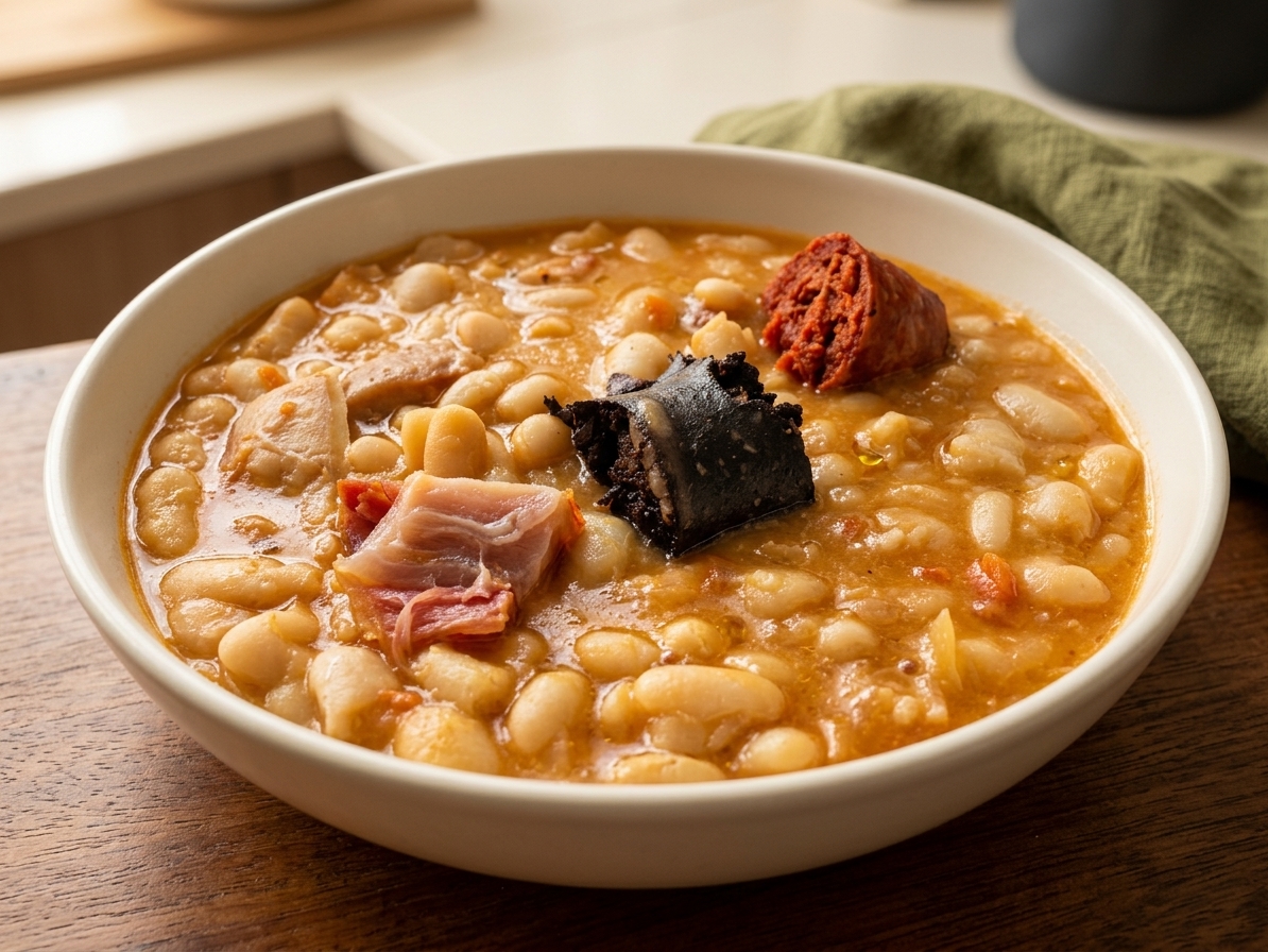 Fabada Asturiana, receta tradicional